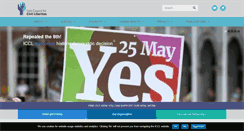 Desktop Screenshot of iccl.ie